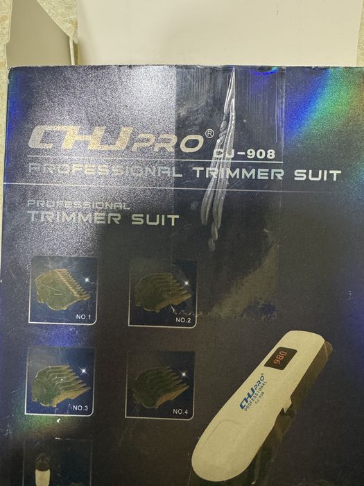 CHU PRO CJ908 тример машинка для стрижки