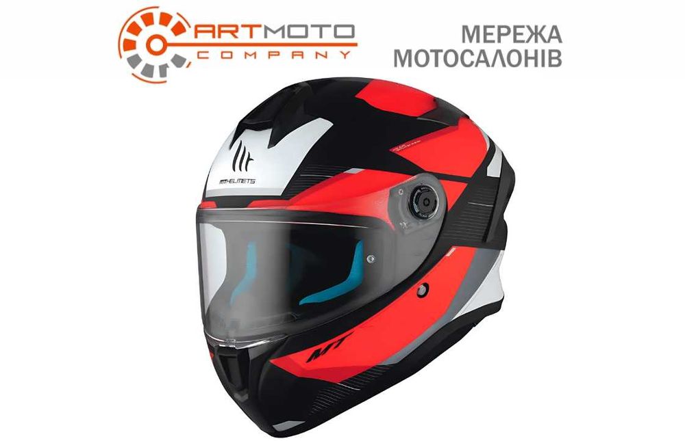 Купити мотошолом MT Targo S, салон Артмото Полтава