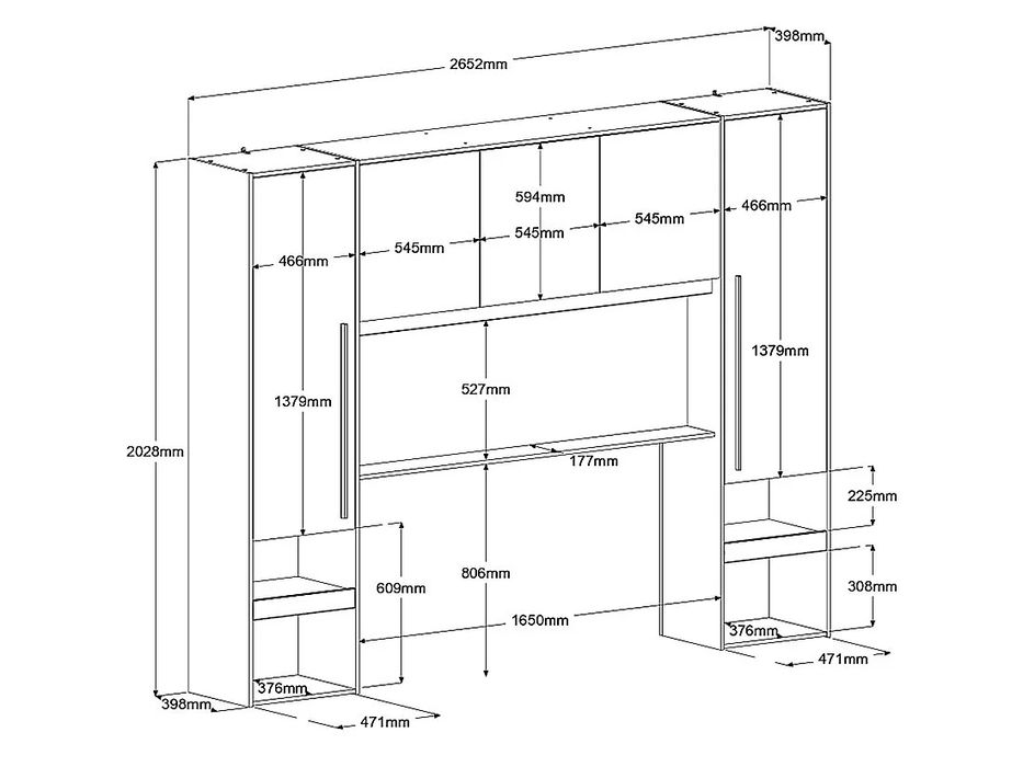 Quarto casal com arrumação