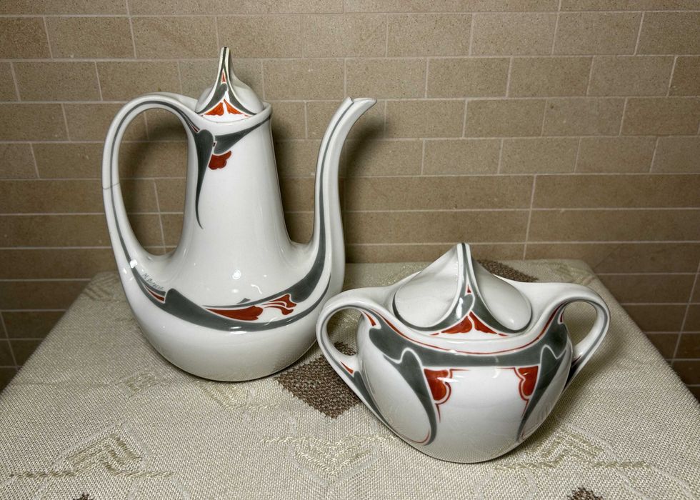 Maurice Dufrêne! Dzbanek do kawy. Secesja!