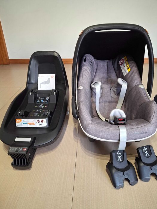 Carrinho + Babycoque + Isofix Bebé Confort/Maxi Cosi