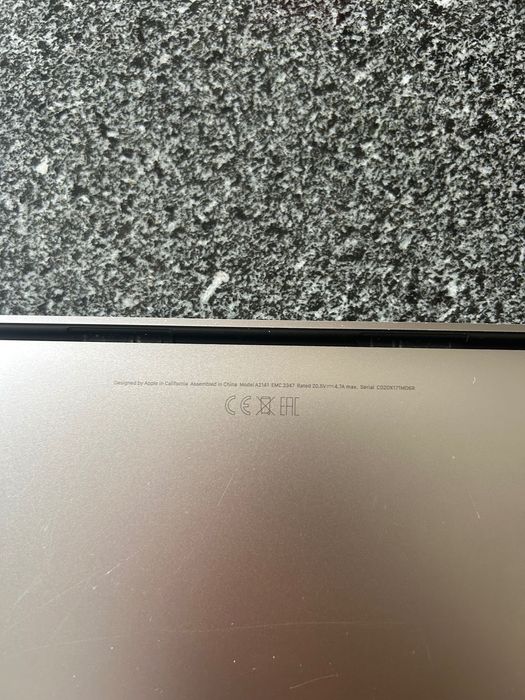 MacBook Pro 16 2019 modelo A2141