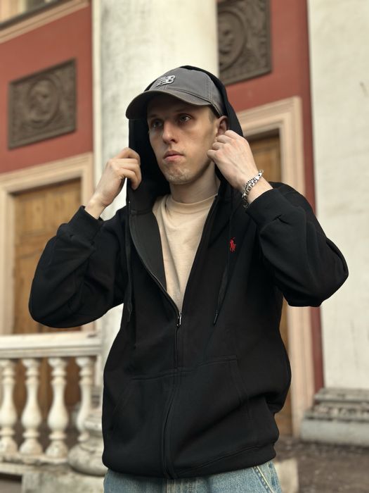 Кофта Поло Ральф Лаурен черная  Зіп-худі Polo Ralph Lauren Кофта Polo