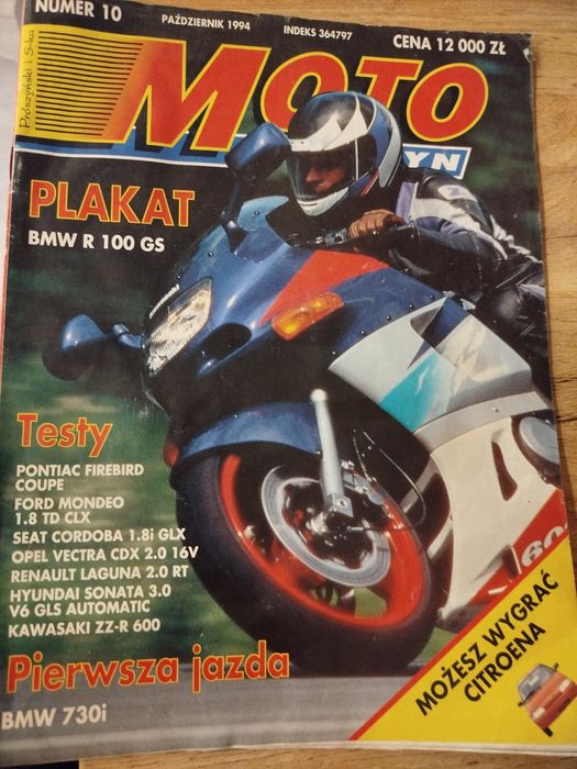Moto gazeta z października 1994