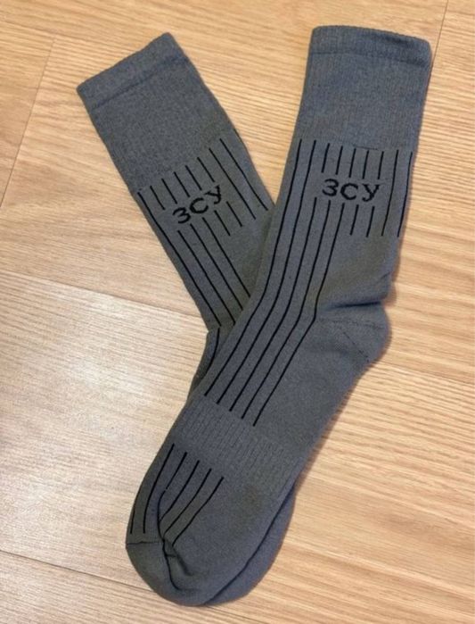 Трекінгові демісезонні шкарпетки армійські олива носки військові хакі