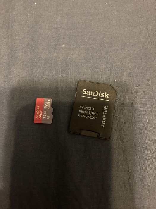 Karta sd SanDisk 32gb + adapter microSD