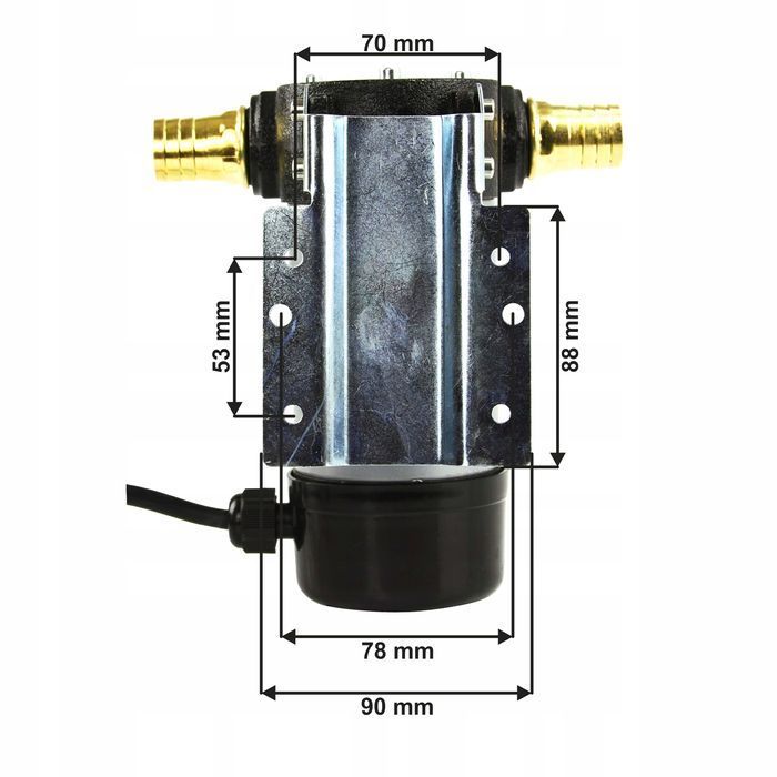 Pompa Paliwa 12V On Oleju Ropy Mini Cpn Pompka 50L