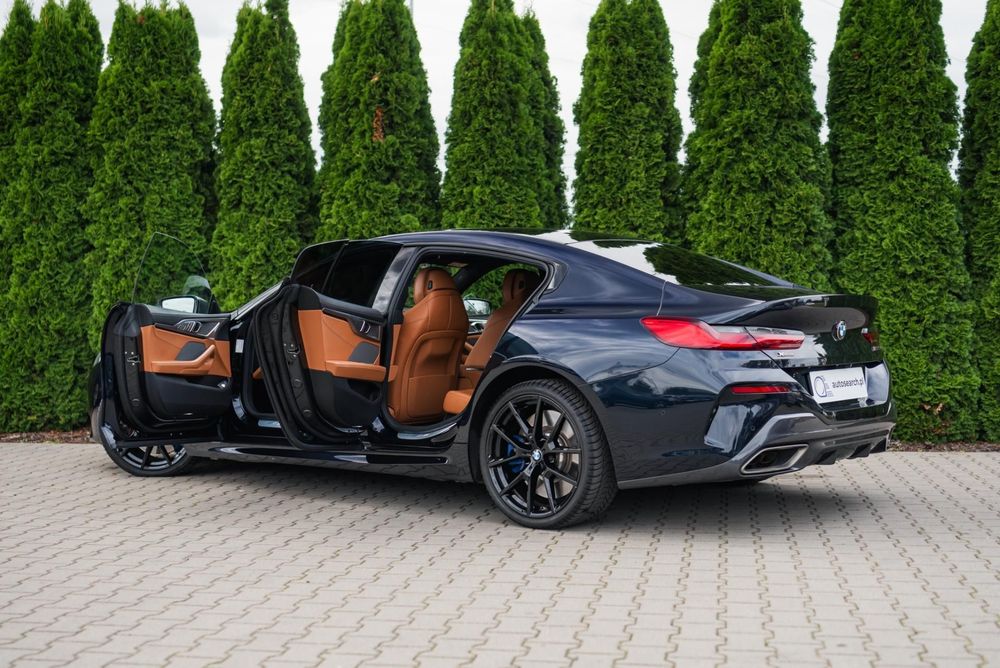 BMW Seria 8 M850i, Gran Coupe, FV23%, Salon PL, Bezwypadkowy, ASO, Panorama, 360