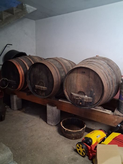 Pipas em madeira para vinnho