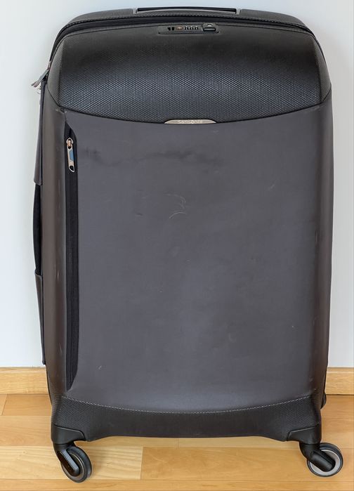 Walizka SAMSONITE grafitowa,wymiary 25(28)x42x75 cm,bardzo lekka