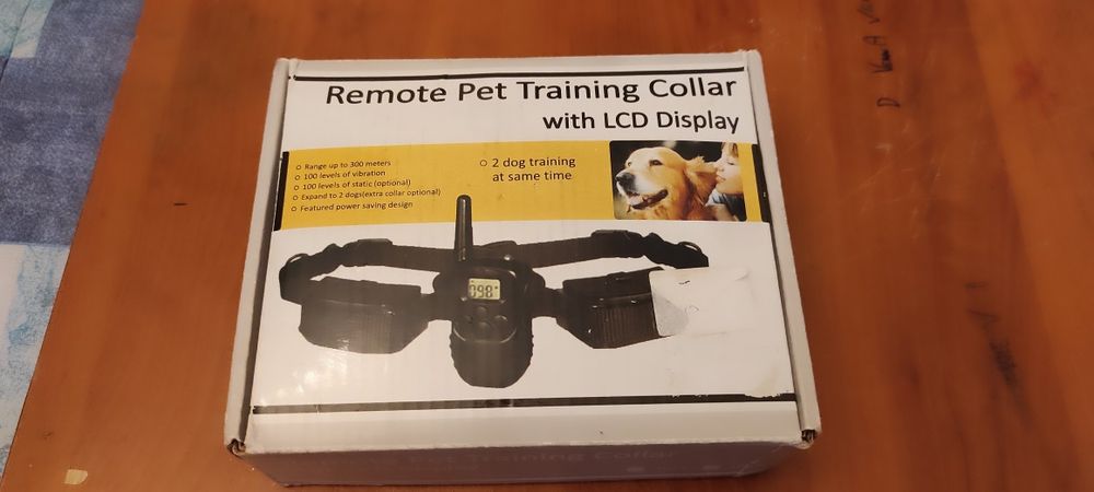 Coleira treino cães