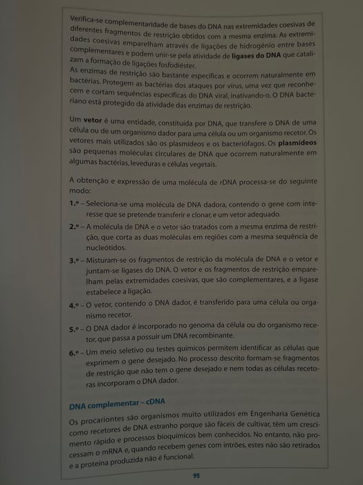 Biologia 12 ano -  Preparar testes