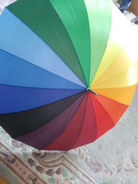 Parasol duży wielokolorowy