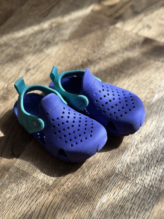 Тапки шльопанці joybees 13,6см 23 розмір аналог crocs