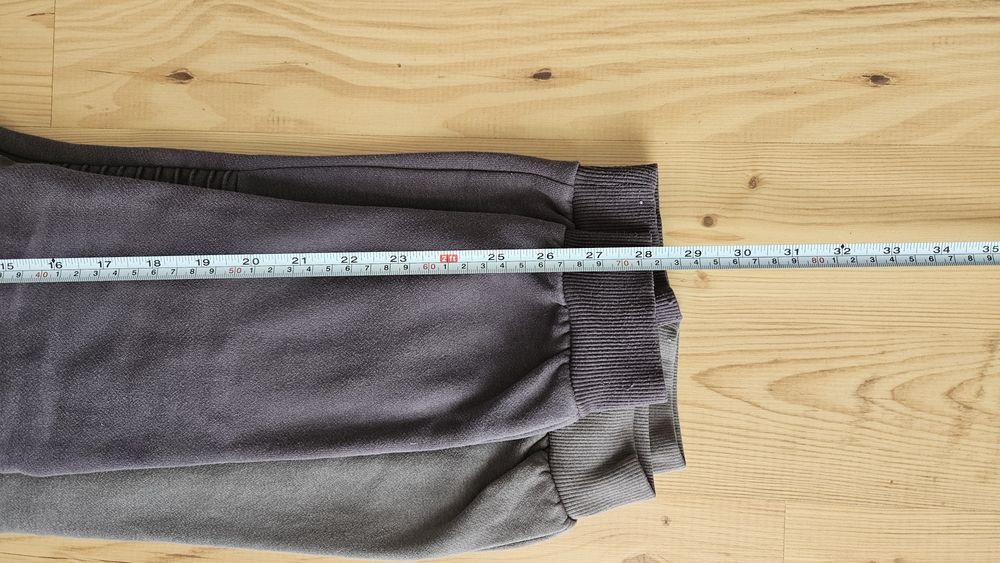 Grube spodnie dresowe dresy 128 Smyk