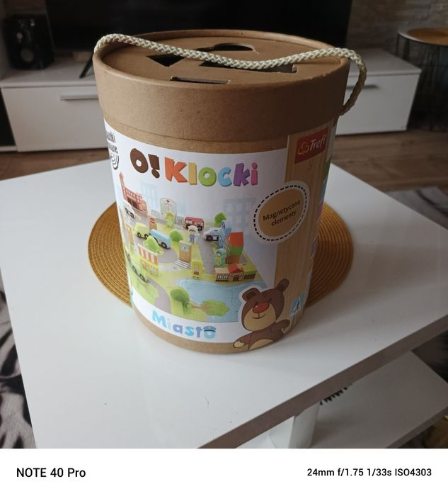 Klocki drewniane dla dzieci