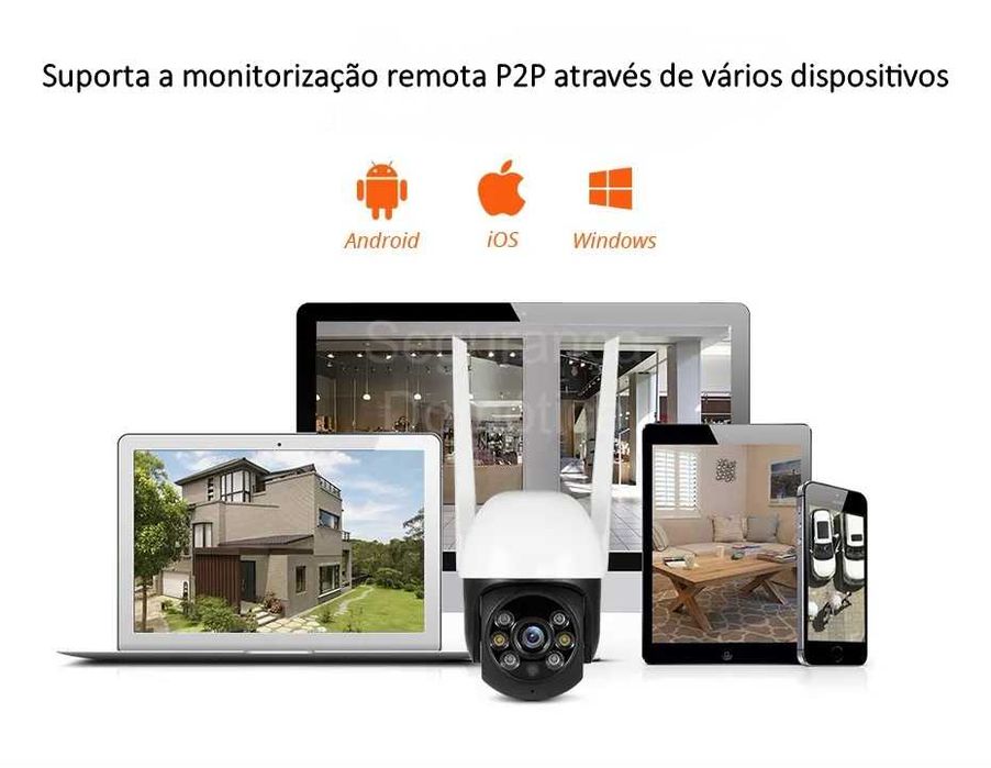 Câmara ‼️ WiFi ‼️ Tuya ‼ Full HD ‼ PTZ ‼ Seguimento Pessoas e Objetos