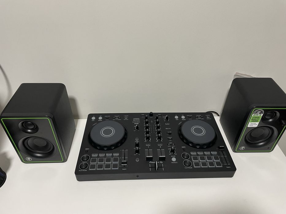 Pack DJ - Pioneer DDJ FLX4 + Monitores Mackie CR3-X - c/ garantia