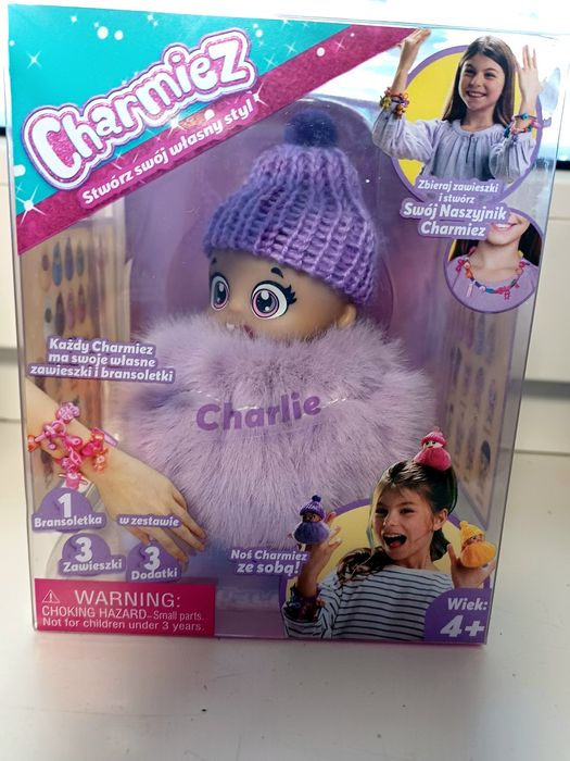 Charmiez Charlie mini laleczka z bransoletką