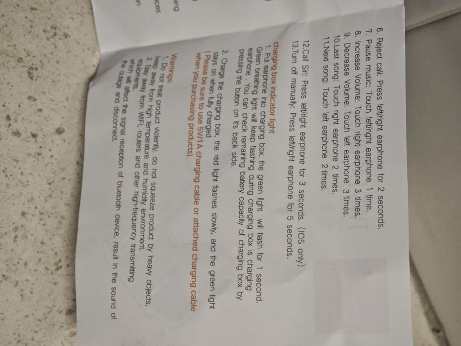 Earbuds xiaomi novos