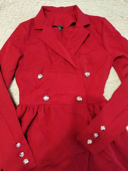 Сукня піджак  червого кольорову