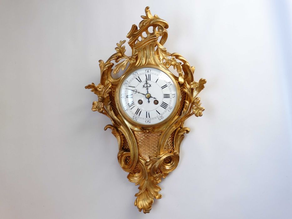 Картель із розкішно позолоченої бронзи від Фаркота, Самуеля Марті