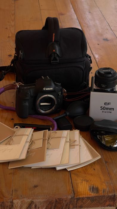 Canon 5D mark||| + обʼєктив + спалах + аксесуари