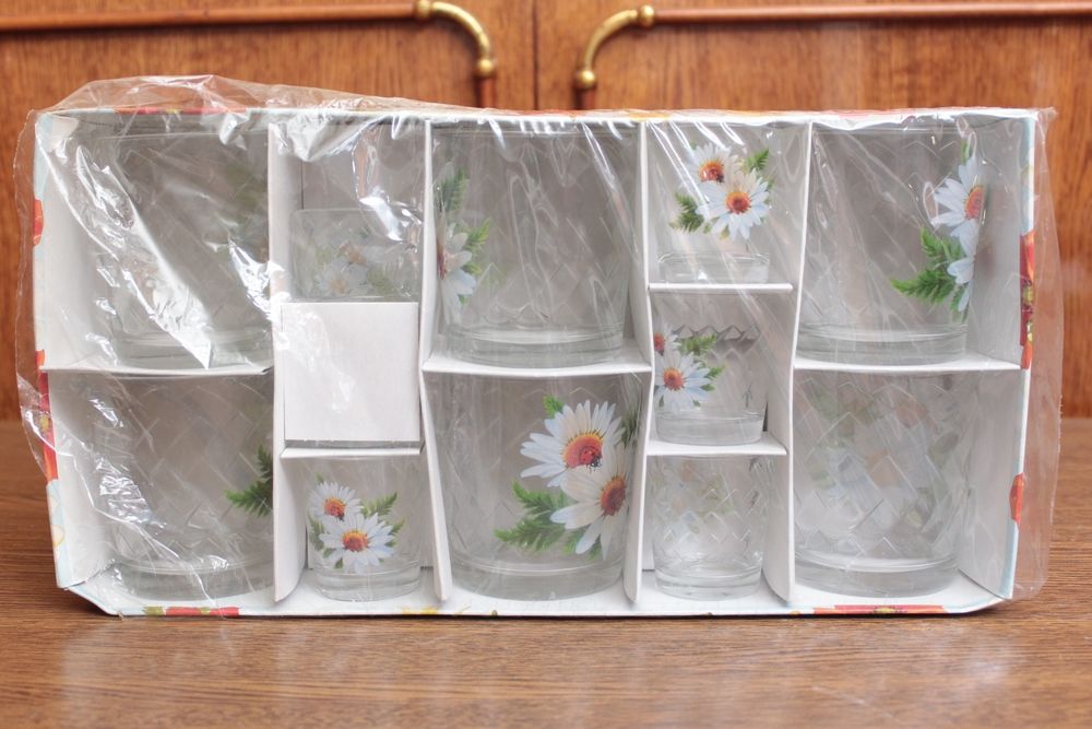 Набір стаканів та стопок 12шт.