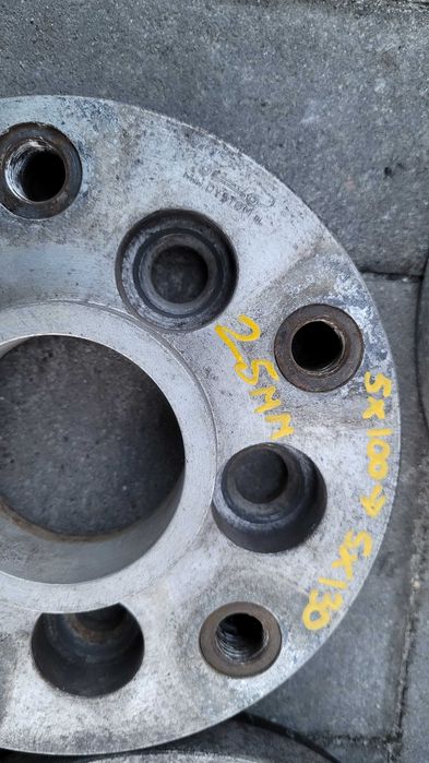 koła z adapterami 5x100=>5x130 porsche golf 4, leon 1 octavia 1 a3 8L