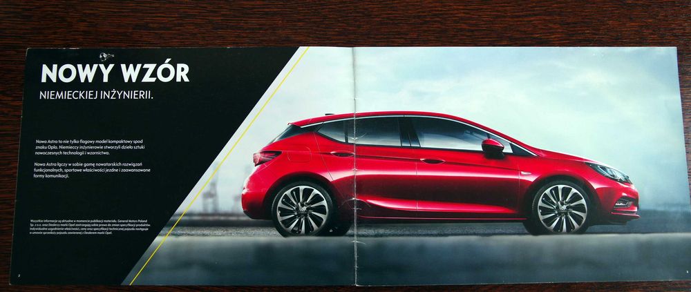 OPEL ASTRA K - katalog, prospekt