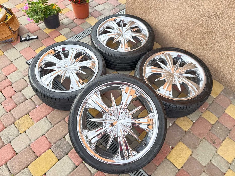 Тітанові діски 5*114.3 /5*100 R18 Nissan-Honda-Mitsubishi-Mazda-Kia-VW Golf 4-Skoda rapid-faBia-Audi 3
