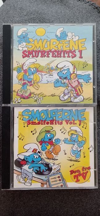 Smerfne hity  CD niemieckie i duńskie