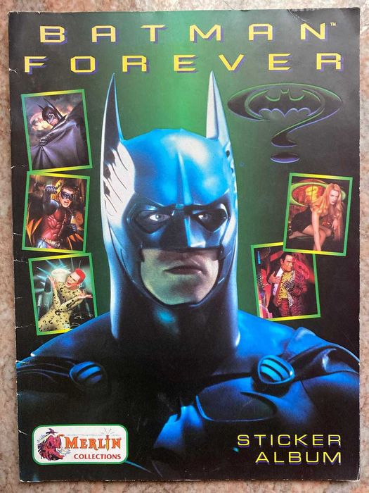 Caderneta Batman Forever