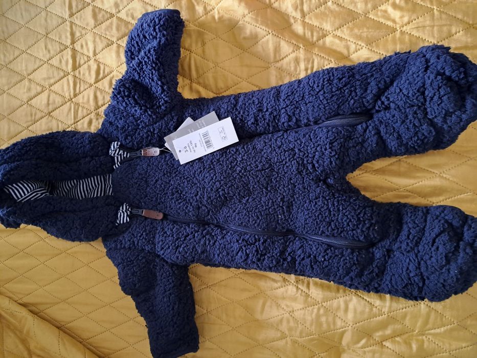 Macacão super quentinho de bebé