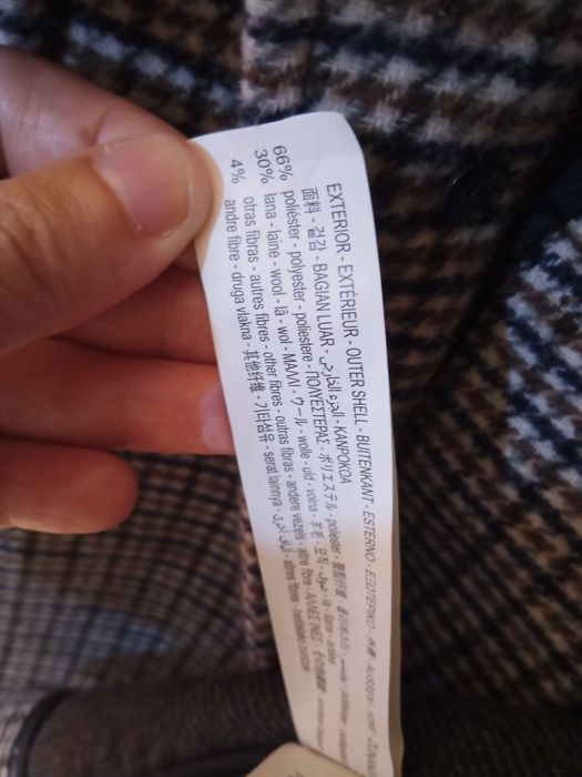 Casaco inverno Zara, mulher S oversize