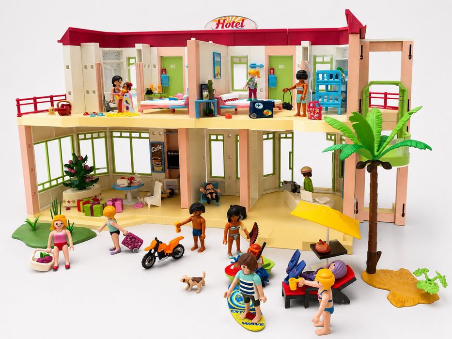 Playmobil hotel dużo dodatków