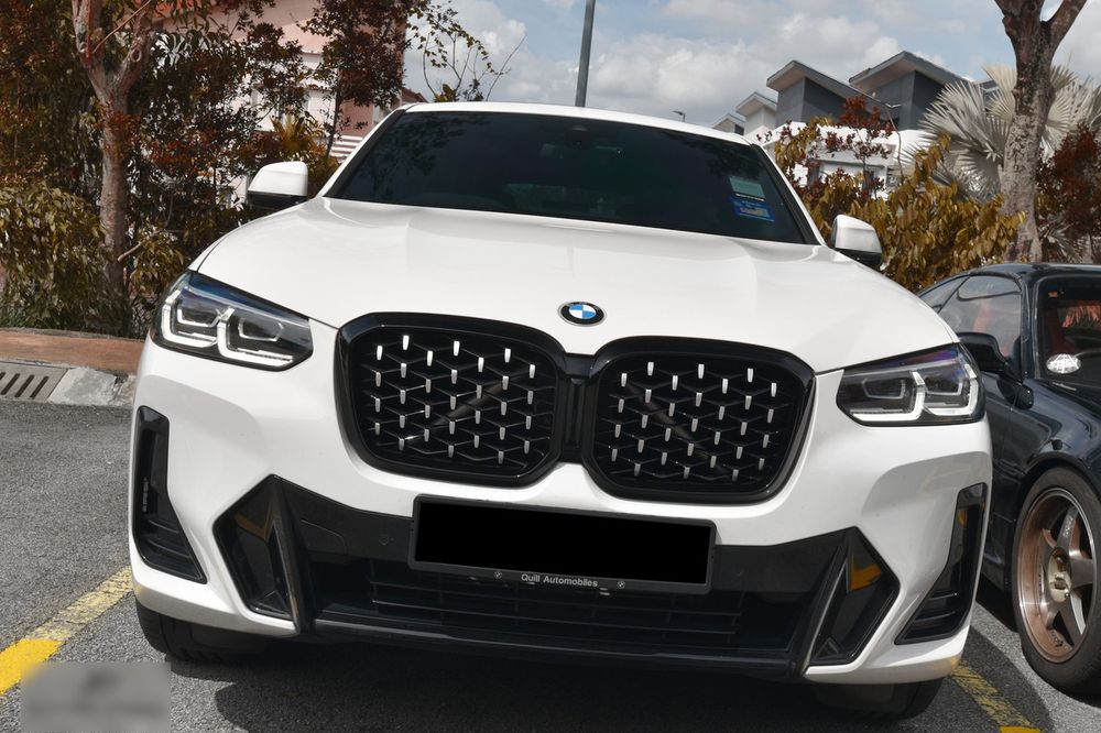 Ніздрі Diamond Silver для BMW X3 G01 2022-2024