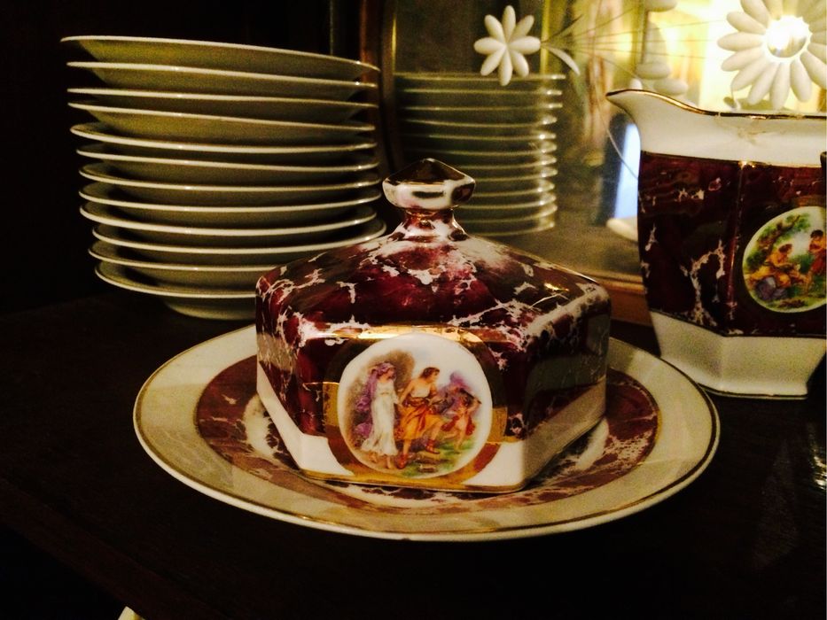 Vista Alegre Antique Tea Set64297546130691122