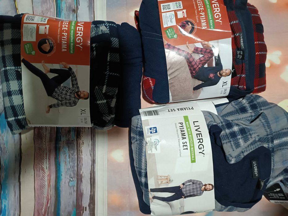 Чоловічі теплі піжамки