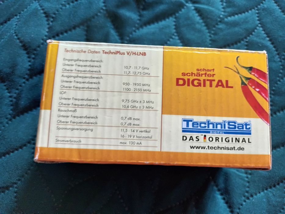 Konwerter LNB V/H single TechniSat TechniPlus