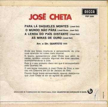 José Cheta ——— Beyond Those Mountains ——— EP64729512205955121