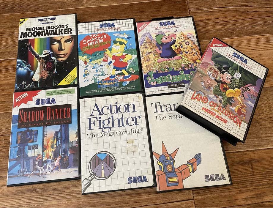 Sega Game Gear, Saturn, Master System, Genesis, MegaDrive