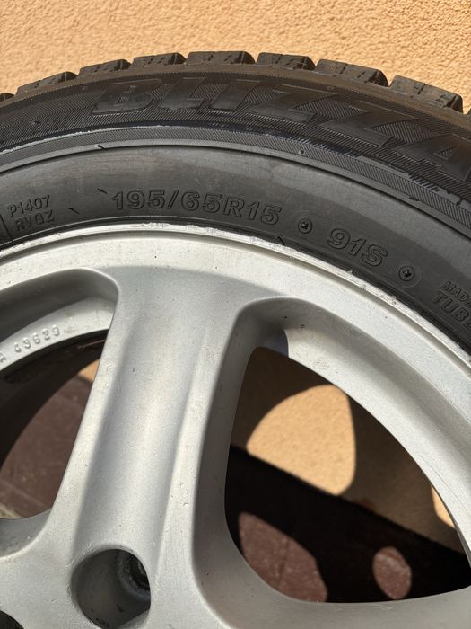 Титани , колеса 5*100  195/65 R15