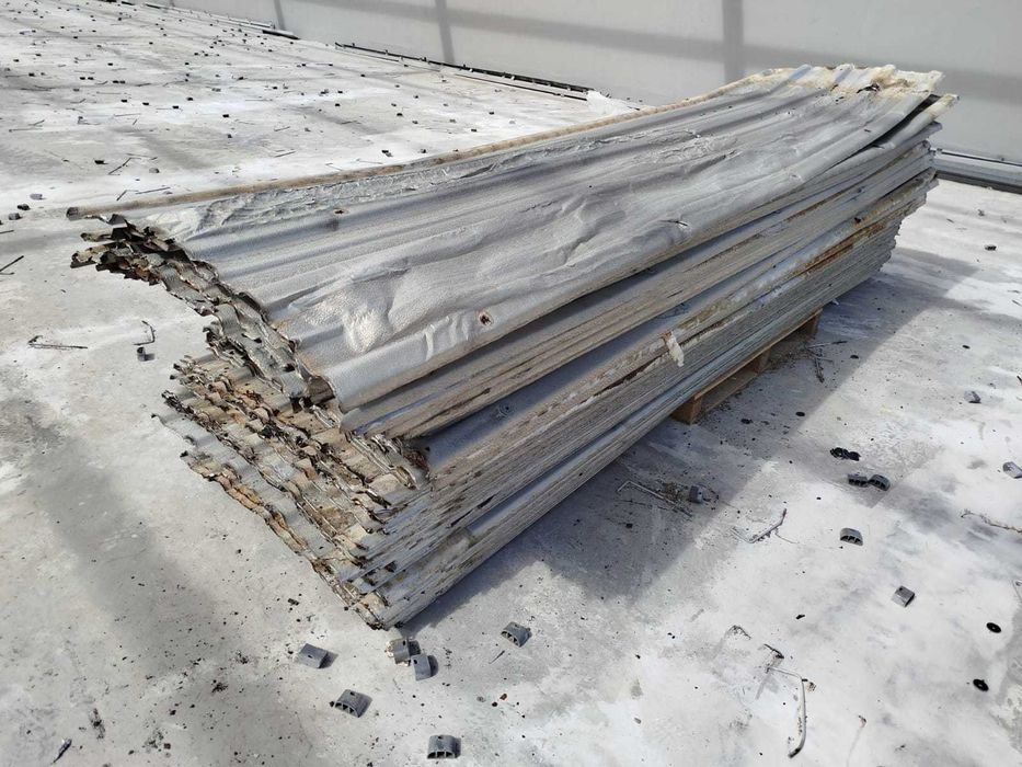 chapa cobertura isolada usada