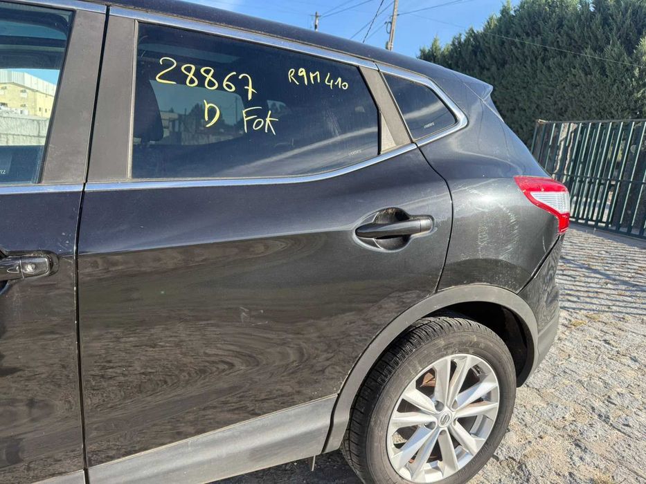 Porta Trás Esquerda Nissan Qashqai  Ano 2014