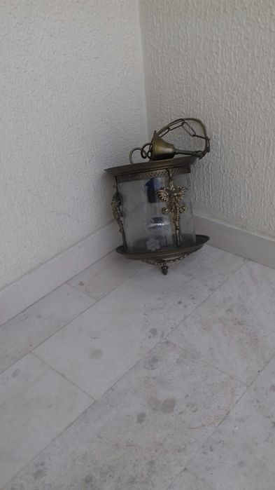 Candeeiro em latão