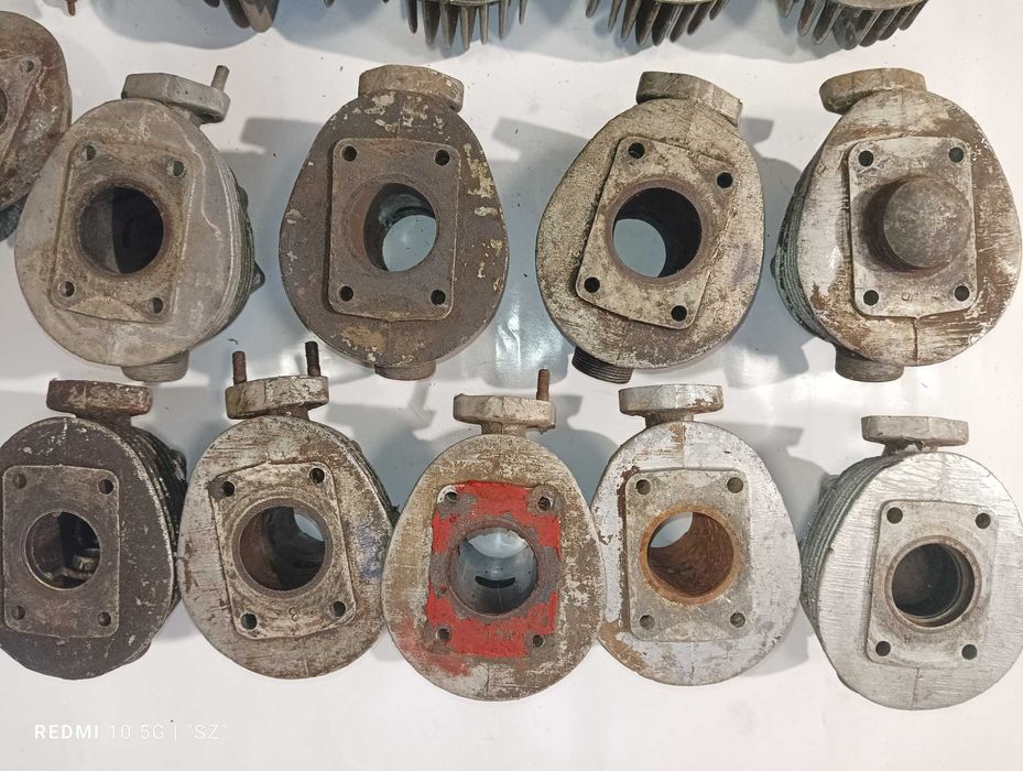 Komar - sztywniak - Romet - cylindry - głowice - 10 kg.