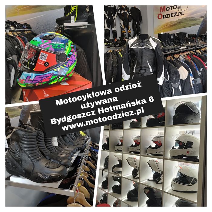 Kask motocyklowy używany nowy outlet LS2 BELL HJC Airoh FOX