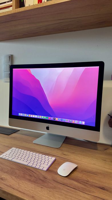 iMac Retina 5K 27" + Apple Magic Keyboard i Magic Mouse