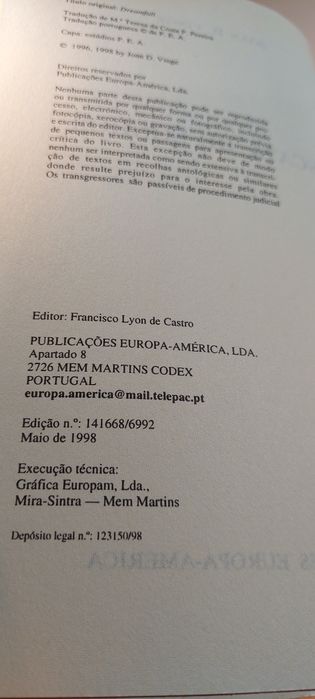 Cascata de Sonhos - Joan D. Vinge